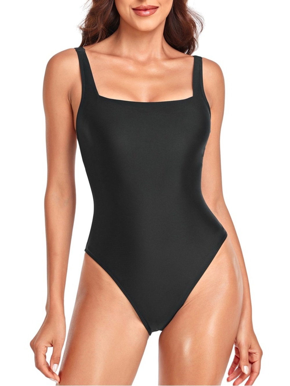 Relleciga Black One Piece Swimsuit Size Small NWT Beach Vacation Pool Fun Summer
